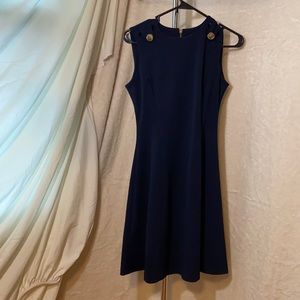 Dark blue Calvin Klein dress
